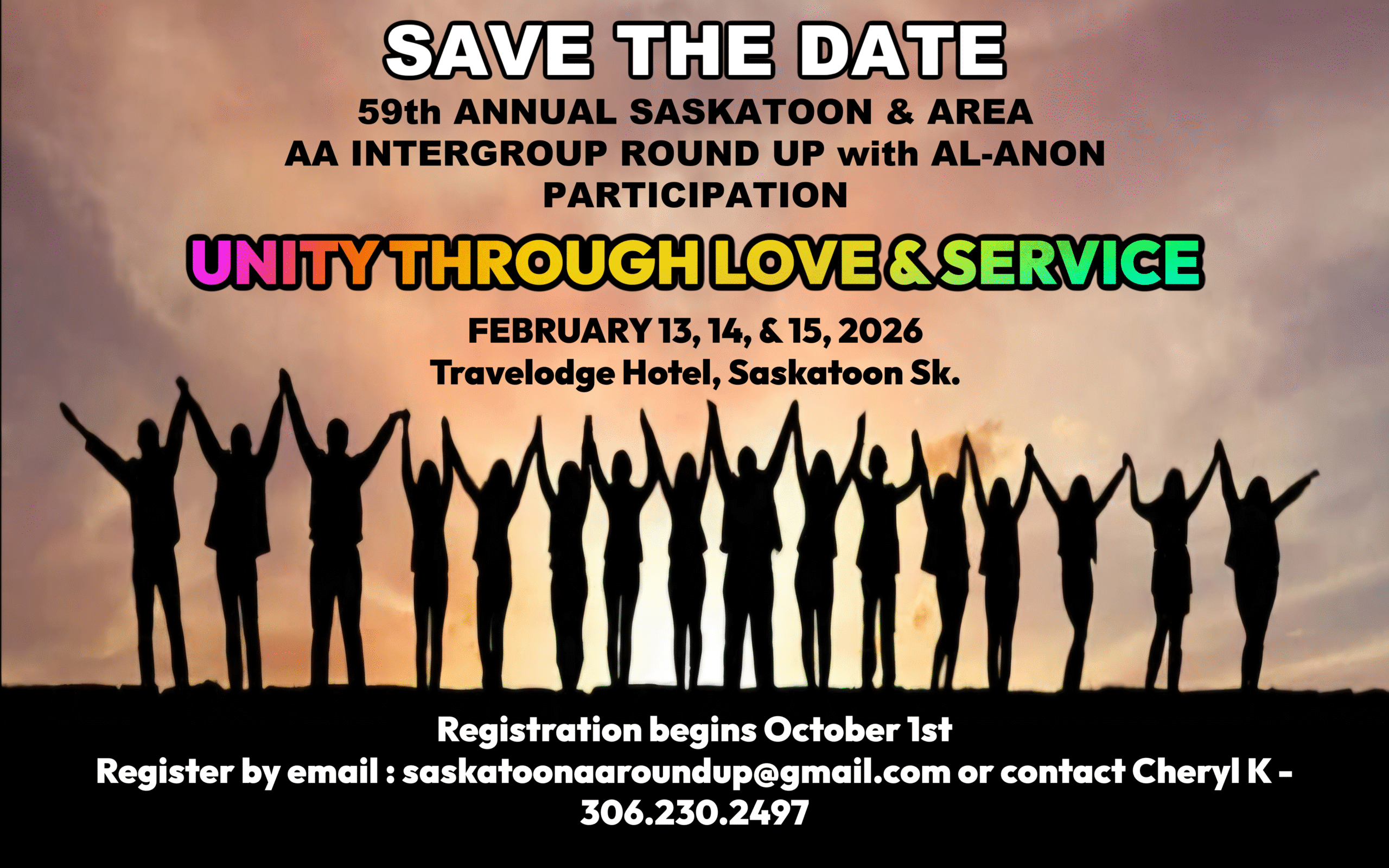 Save The Date, 2026 RU, Feb. 13th-15th